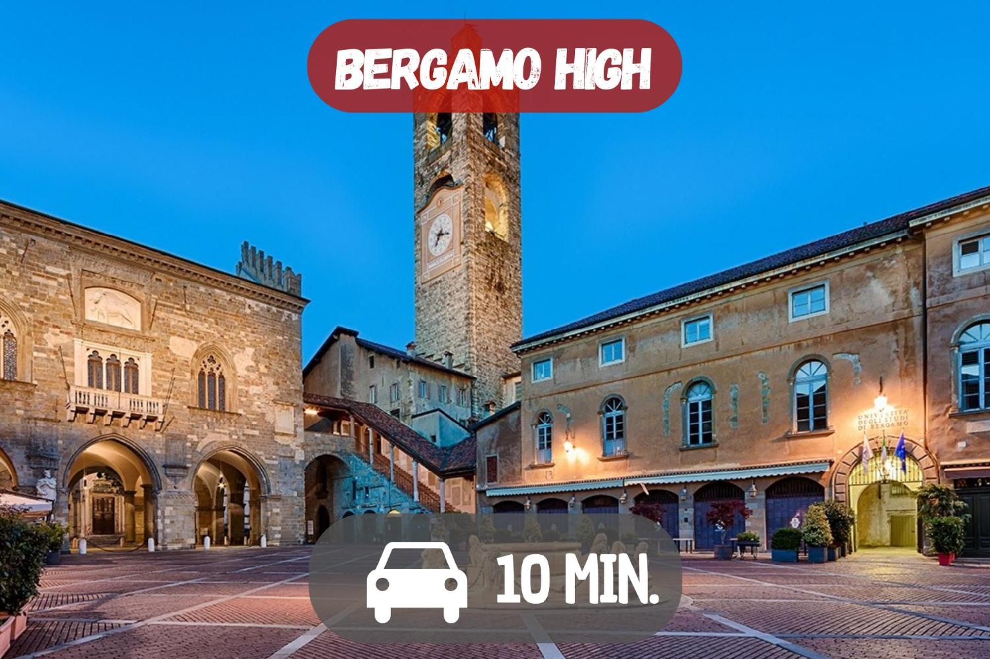 10' From The Venetian Walls, Luxury House With Spa Bergamo Eksteriør bilde